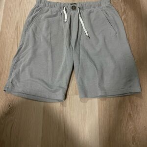 Obey Light Gray Athletic Men's Shorts